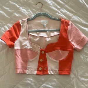 Alice McCALL patched crop top